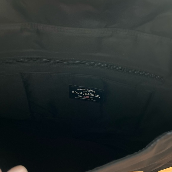 Vintage Ralph Lauren Polo Jean Company Nylon Messenger Bag - Picture 2 of 8